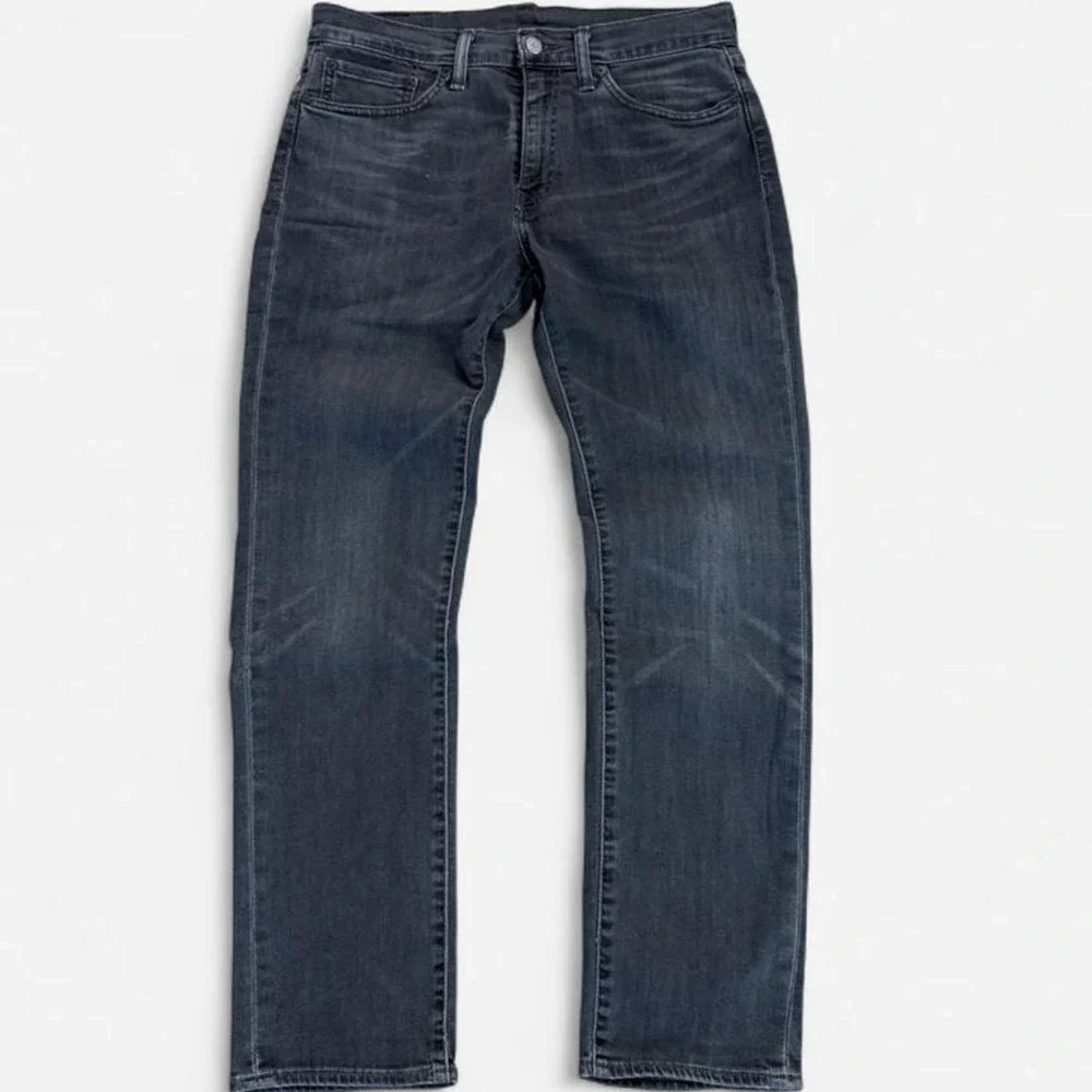 Levis 511 Slim Fit Jeans Mens 32x30 Dark Wash Blue Straight Leg Denim